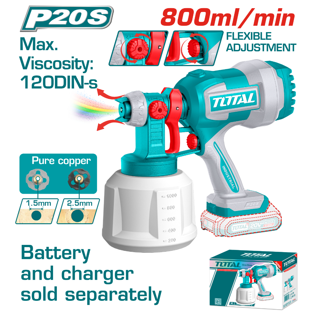 0406807_akumulatoren-pistolet-za-bodisvane-total-20-v-1-l-bez-bateri
